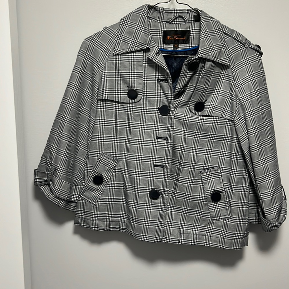 Like new Ben Sherman pea coat in size extra small